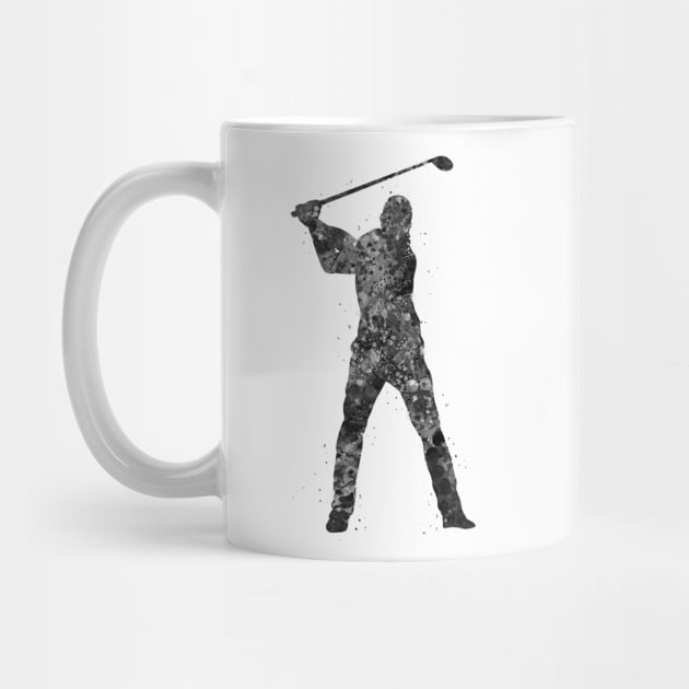 Male golfer by Yahya Art